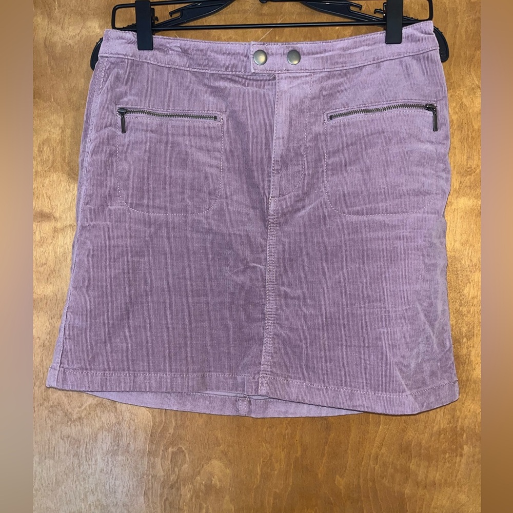 Mossimo Supply Co. Purple Corduroy Mini Skirt